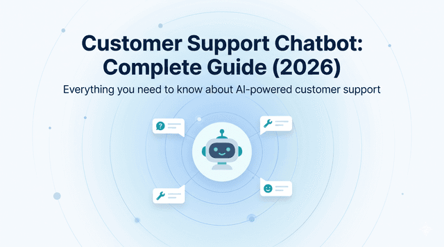 Customer Support Chatbot: Complete Guide (2026)